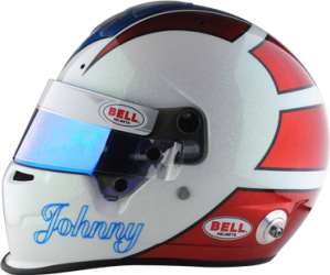 Johnny Cecotto Jr. 2013 GP2 Helmet - Left Side