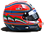 Kevin Ceccon 2013 GP2 Helmet - Right Side