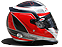 Stephane Richelmi 2013 GP2 Helmet - Right Side